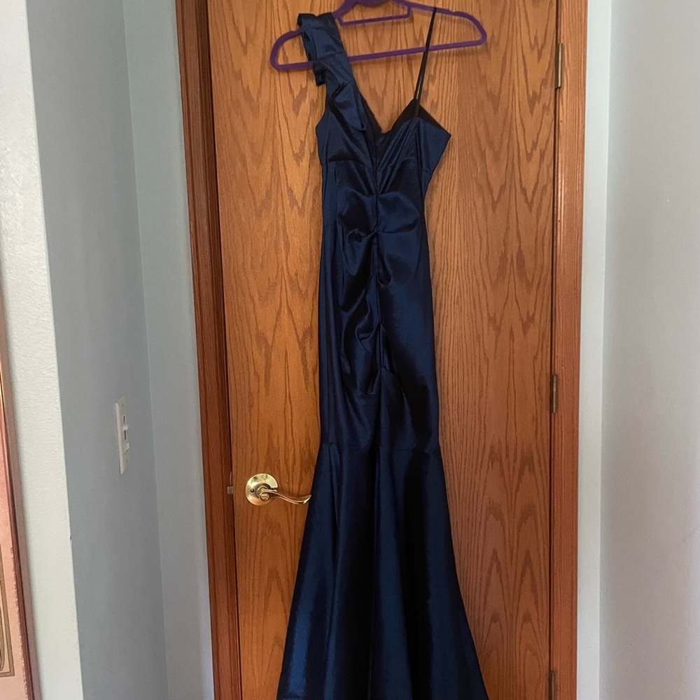 Blondie Nites One Shoulder Navy Dress - worn once!